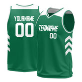 Custom Kelly Green Mesh Basketball Athletic Performance Jersey